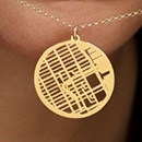 Map Necklaces for Her