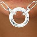 Women's Silver Necklaces