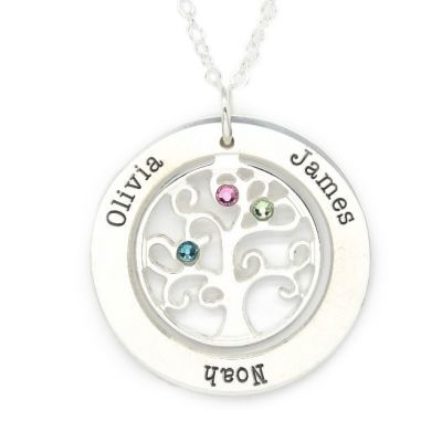 Family Tree Necklaces and other custom Jewelry - Gift Ideas for