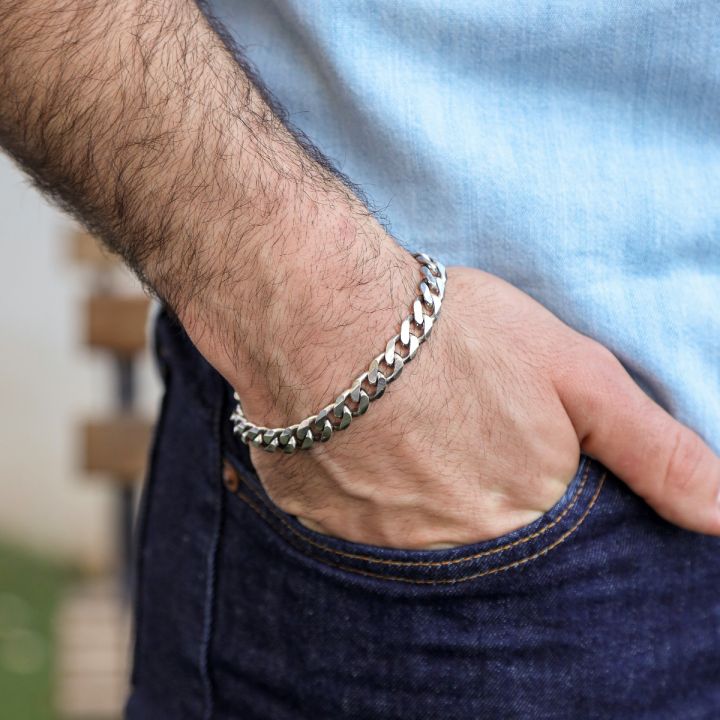 【1017 ALYX 9SM】Chain Bracelet【Silver】